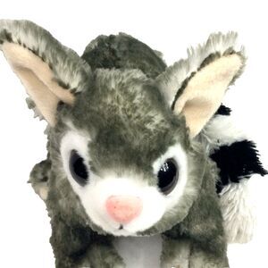 Wishpets Kat Ringtail Lemur Plush Stuffed Animal Gray/Black/White #54013